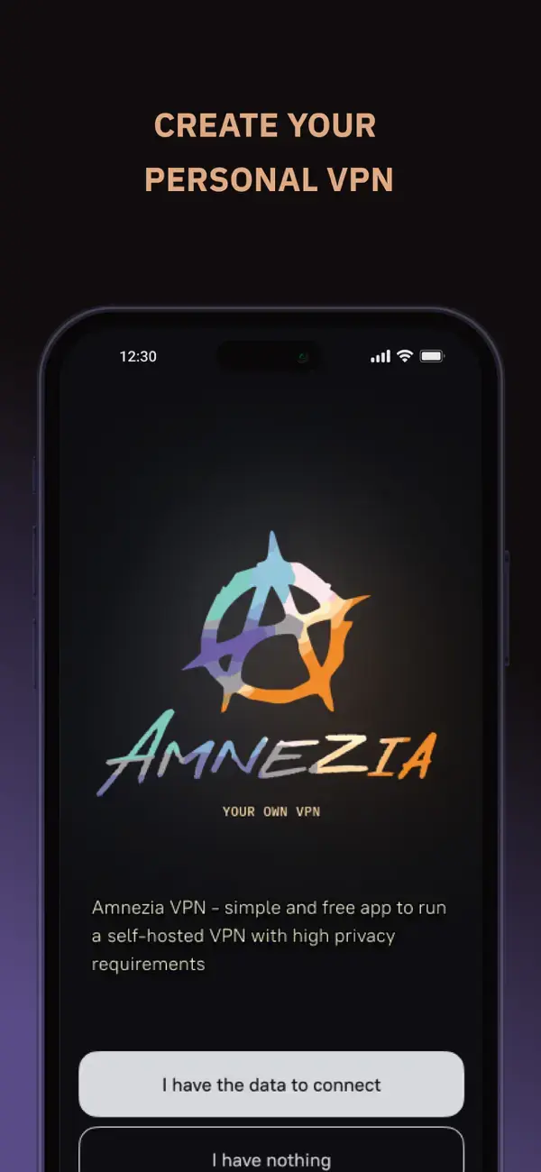 AmneziaVPN iOS store screenshot 1