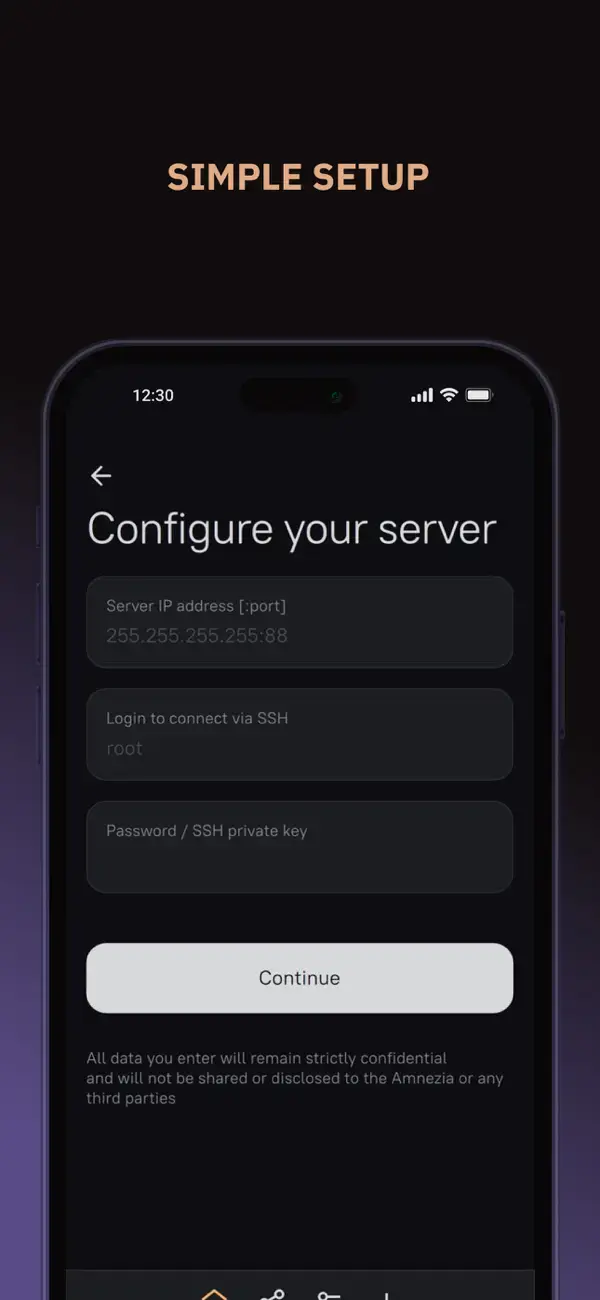 AmneziaVPN iOS store screenshot 2